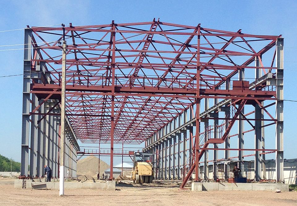 Строительство каркасных ангаров